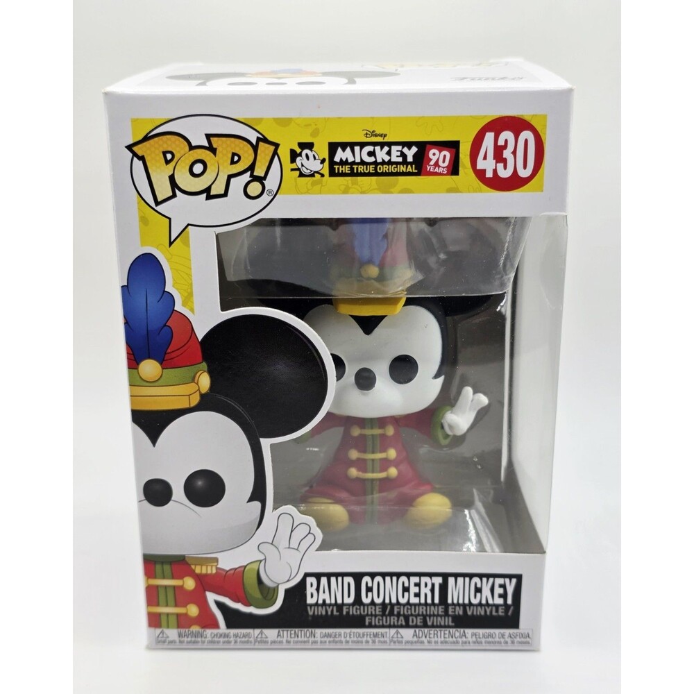 Funko Pop Band Concert Mickey 428 Disney Mouse Collectible Vinyl Figure
